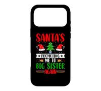 Custodia per iPhone 17 Pro Max Santa Is Promoting Me to Big Sister Again Big Sis Christmas