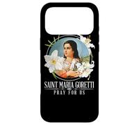Custodia per iPhone 17 Pro Max Santa Maria Goretti Giglio Saints Cattolica Girls Purezza