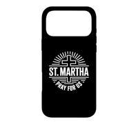 Custodia per iPhone 17 Pro Max Santa Marta Patrona Dell'ospitalità Devozione Cattolica