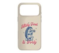 Custodia per iPhone 17 Pro Max Sarcasmo femminile per il 40° compleanno di un riccio leggermente selvaggio e quaranta