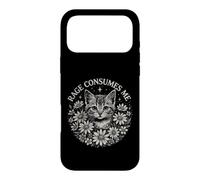 Custodia per iPhone 17 Pro Max Sarcastico dire rabbia consuma gattino divertente