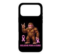 Custodia per iPhone 17 Pro Max Sasquatch Crede per una cura divertente consapevolezza del cancro al seno
