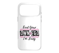 Custodia per iPhone 17 Pro Max Sassy Alimenta il tuo EGO I'm Busy Confident Design