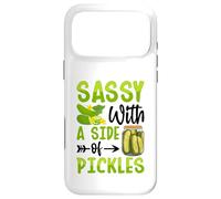 Custodia per iPhone 17 Pro Max Sassy With A Side Of Pickles