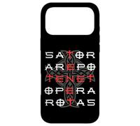 Custodia per iPhone 17 Pro Max Sator Arepo Tenet Opera Rotas Christian symbol