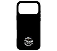 Custodia per iPhone 17 Pro Max SATOSHI CRIPTOVALUTA BITCOIN BTC