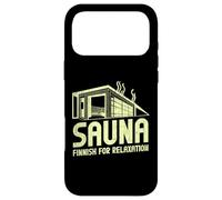 Custodia per iPhone 17 Pro Max Sauna Finlandese per Relax Sauna