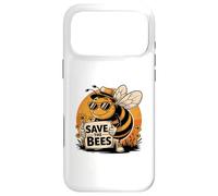 Custodia per iPhone 17 Pro Max Save The Bees Enthusiast messaggio sostenibile