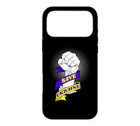 Custodia per iPhone 17 Pro Max Save Ukraine - Stop Russia - Stop alla guerra in Ucraina