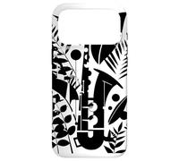 Custodia per iPhone 17 Pro Max Saxofono Cartoon Look Marching Band