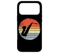 Custodia per iPhone 17 Pro Max Saxofono d'epoca Schizzo Marching Band
