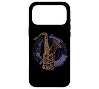 Custodia per iPhone 17 Pro Max Saxofono Strumento grafico ad ancia