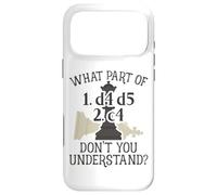 Custodia per iPhone 17 Pro Max Scacchi What Part Of 1. d4 d5 2. c4 Gioco Regina Giocatore