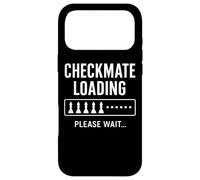 Custodia per iPhone 17 Pro Max Scacco matto Caricamento Attendi Scacchi Divertente