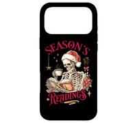 Custodia per iPhone 17 Pro Max Scheletro di Natale delle letture della stagione
