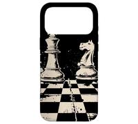 Custodia per iPhone 17 Pro Max Schizzo della regina e del re degli scacchi
