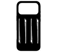 Custodia per iPhone 17 Pro Max Schizzo dell'arco di violino Violinista violino