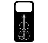 Custodia per iPhone 17 Pro Max Schizzo di violino Musica barocca