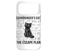 Custodia per iPhone 17 Pro Max Schrodinger Cat Escape Plan Meccanica quantistica Fisica