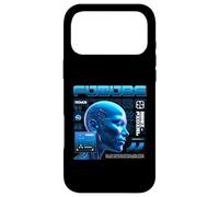 Custodia per iPhone 17 Pro Max Sci Fi Future EVA 02 Intelligenza Artificiale Specchio Umanità