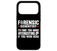 Custodia per iPhone 17 Pro Max Scienziato forense Coroner Studente di scienze forensi