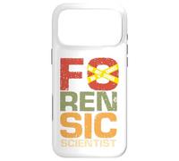 Custodia per iPhone 17 Pro Max Scienziato forense | Investigazione Criminalistica | Forense