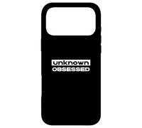 Custodia per iPhone 17 Pro Max Sconosciuto - Grassetto Graffiti Urbano Estetica Backprint