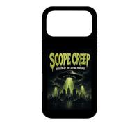 Custodia per iPhone 17 Pro Max Scope Creep Programming UFO Fantascienza Horror Old Movie Poster