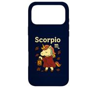 Custodia per iPhone 17 Pro Max Scorpione unicorno segno zodiacale carino astrologia lanterna autunno