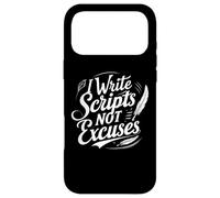 Custodia per iPhone 17 Pro Max Scrivo sceneggiature non scuse Film divertente