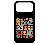 Custodia per iPhone 17 Pro Max Scuola media equipaggio Retro Team
