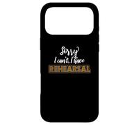 Custodia per iPhone 17 Pro Max Scusa, non posso fare le prove - Musical Geek Theatre