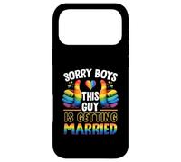 Custodia per iPhone 17 Pro Max Scusate ragazzi Questo ragazzo si sposa addio al celibato Lgbt