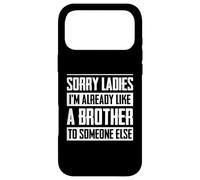 Custodia per iPhone 17 Pro Max Scusate Signore, sono già come un fratello qualcun altro