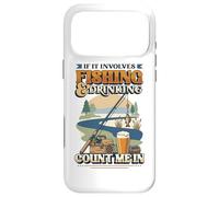 Custodia per iPhone 17 Pro Max Se coinvolge la pesca e il bere, contami nel pescatore