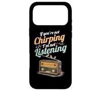 Custodia per iPhone 17 Pro Max Se non cinguetti, non ti ascolto Radio Canto degli uccelli