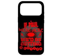 Custodia per iPhone 17 Pro Max Se Paul fosse qui Wed Get A Letter Y2K Christian