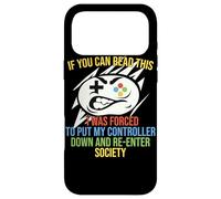 Custodia per iPhone 17 Pro Max Se riesci a leggere questo sono stato costretto a mettere giù il mio controller