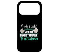 Custodia per iPhone 17 Pro Max Se solo potessi usare il mio tagliacarte Crafting