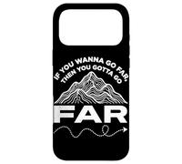 Custodia per iPhone 17 Pro Max Se vuoi andare lontano, allora devi andare lontano escursionismo montagna