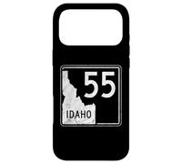 Custodia per iPhone 17 Pro Max Segnale autostradale Idaho 55 Road Trip Boise McCall