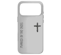 Custodia per iPhone 17 Pro Max Segnato dalla Croce Quaresima Cattolica Cenere Religiosa Bibbia Citazione