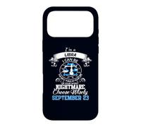 Custodia per iPhone 17 Pro Max Segno zodiacale Bilancia Oroscopo astrologia settembre 23 Compleanno