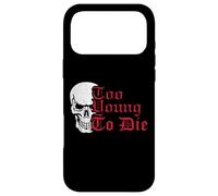 Custodia per iPhone 17 Pro Max Selekton Head Skull Young to Die