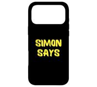 Custodia per iPhone 17 Pro Max Semplice Simon Say's Funny Classic Game Tee