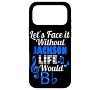 Custodia per iPhone 17 Pro Max Senza Jackson Life Would B Flat Music Lover Nome
