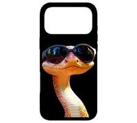 Custodia per iPhone 17 Pro Max Serpente con Occhiali da Sole Pitone Cobra Mamba Serpenti