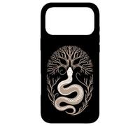 Custodia per iPhone 17 Pro Max Serpente con radici sacre Simbolo mistico spirituale