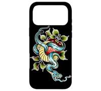 Custodia per iPhone 17 Pro Max Serpente x Mela x Giardino dell'Eden x Adamo ed Eva Neo-Tradizionale