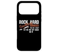 Custodia per iPhone 17 Pro Max Servizi di calafataggio duro rock Hai un buco Lasciami mettere Caulk